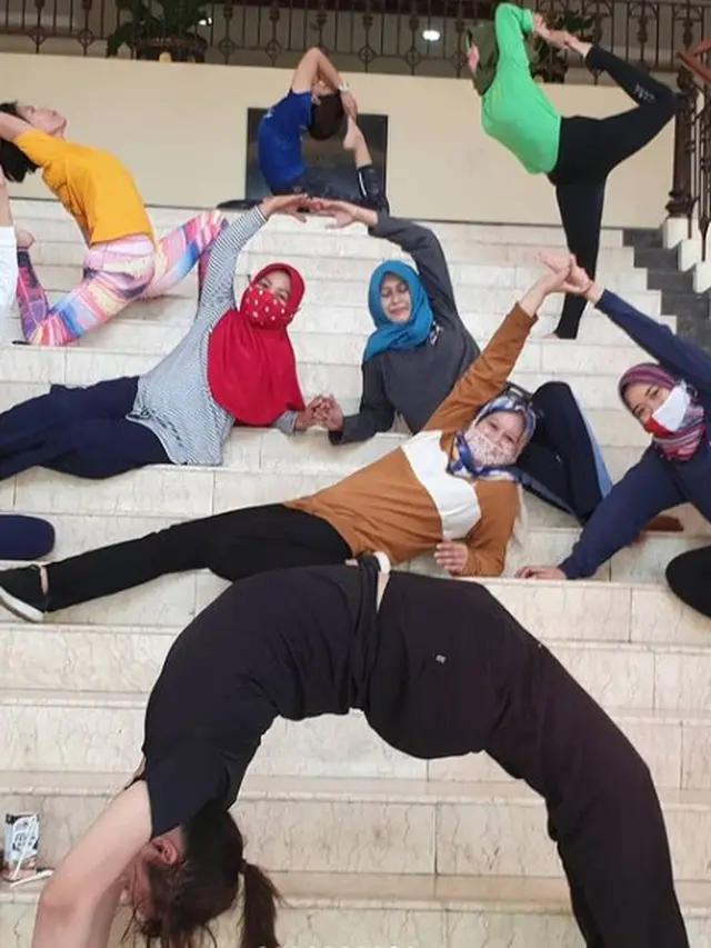 Yoga Gembira Surabaya, Semangat Jalani Hidup Sehat di Tengah Pandemi