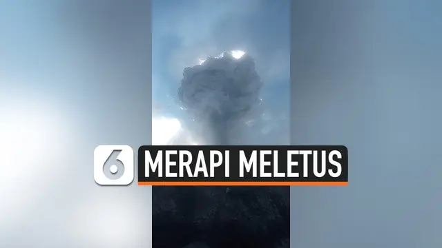 merapi meletus