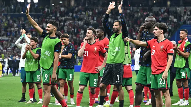 Menang Adul Penalti, Portugal Lolos ke Perempat Final Euro 2024