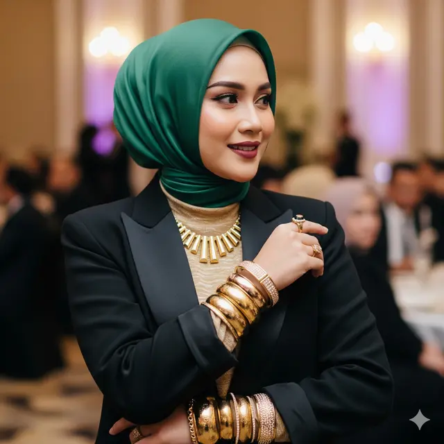 Gelang Emas Model Tumpuk Terbaru 2025