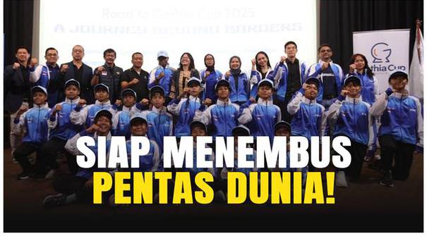 Tiga tim muda terbaik Indonesia resmi diberangkatkan ke Gothia Cup 2025, turnamen sepak bola remaja terbesar di dunia yang digelar di Swedia!