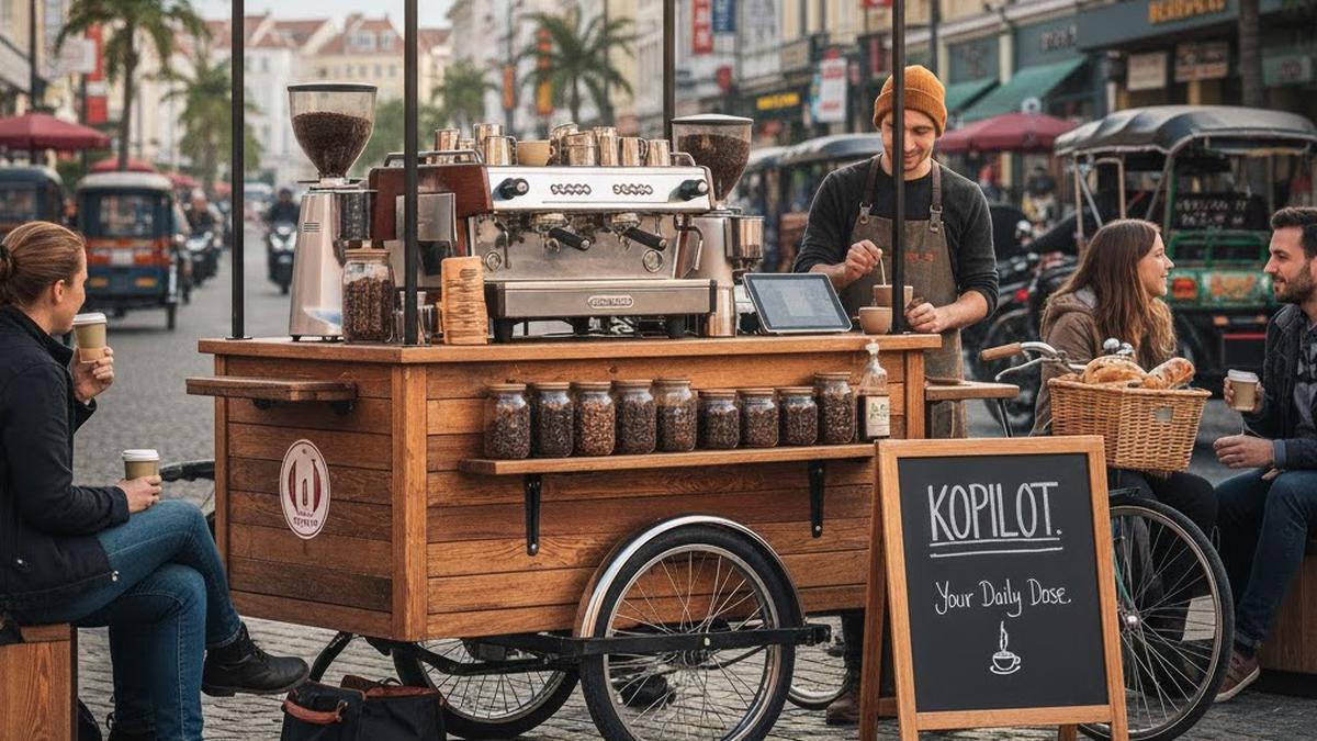 Berapa Modal Buka Usaha Kopi Gerobak Motor? Ini Estimasi Hitungannya