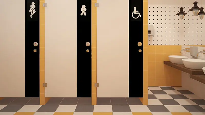 Ilustrasi Toilet Umum