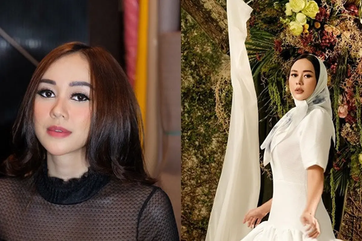 6 Gaya Aura Kasih dalam Balutan Hijab, Bikin Pangling