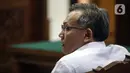 Terdakwa kasus obstruction of justice atau upaya untuk menghalang-halangi suatu proses hukum pada kasus pembunuhan Brigadir Nofriansyah Yosua Hutabarat atau Brigadir J, Agus Nurpatria menjalani sidang lanjutan dengan agenda pembacaan tuntutan oleh Jaksa Penuntut Umum di Pengadilan Negeri Jakarta Selatan, Jumat (27/1/2023). Mantan Kepala Detasemen (Kaden) A Biro Paminal Polri tersebut dituntut 3 tahun penjara dan denda sebesar Rp 20 juta subsider 3 bulan kurungan. (Liputan6.com/Johan Tallo)