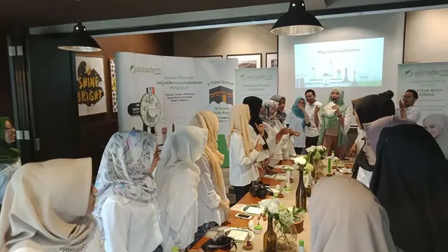 Gandeng Influencer Cantik Asal Cirebon, Aishaderm Beri Pelatihan Menulis