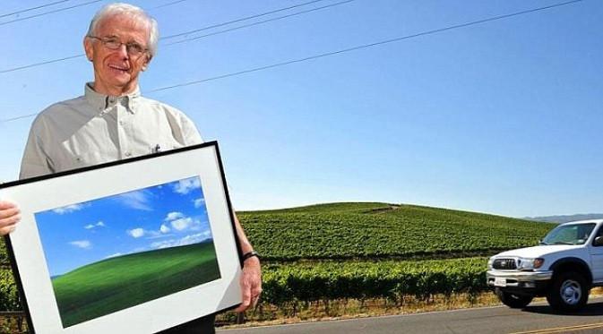 Kisah Di Balik Pemotretan Wallpaper Windows Xp Rp 1 4 Miliar