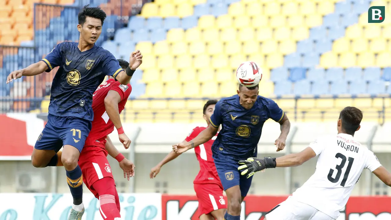 FOTO: Gol Andri Ibo Bawa Persik Kediri Imbangi Persela Lamongan 2-2 - Melvyn Lorenzen