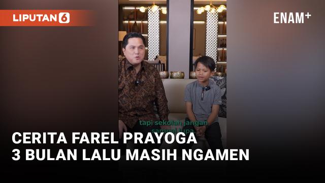 Erick Thohir Beri Beasiswa Untuk Farel Prayoga