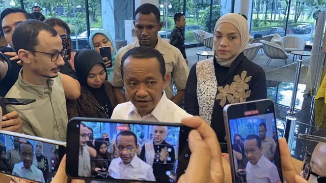 Menteri Energi dan Sumber Daya Mineral (ESDM) Bahlil Lahadalia. (Foto: Liputan6.com/Immanuel Christian)