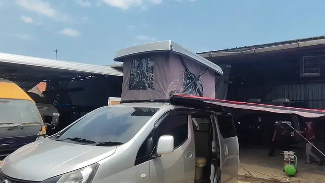 Campervan Modifikasi dari Nissan Evalia/Youtube Rindu Technic Workshop