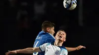 Pertandingan babak 16 besar Piala Dunia U-20 2023 antara Timnas Inggris U-20 versus Timnas Italia U-20 yang berlangsung hari Kamis (01/06/2023) dini hari WIB. (LUIS ROBAYO / AFP)