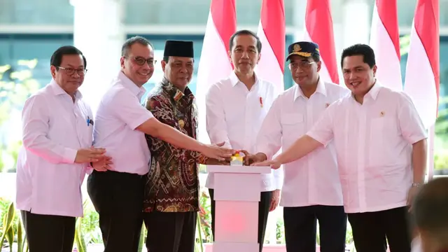 Peresmian Terminal Baru Bandara Syamsudin Noor oleh Presiden Jokowi