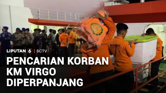 Pencarian Korban KM Virgo Diperpanjang 7 Hari
