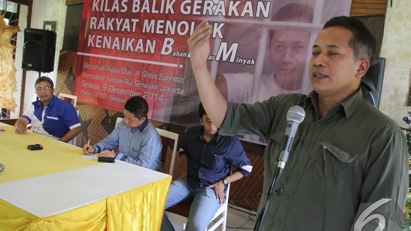 Diskusi Kilas Balik Gerakan Rakyat Menolak Kenaikan BBM