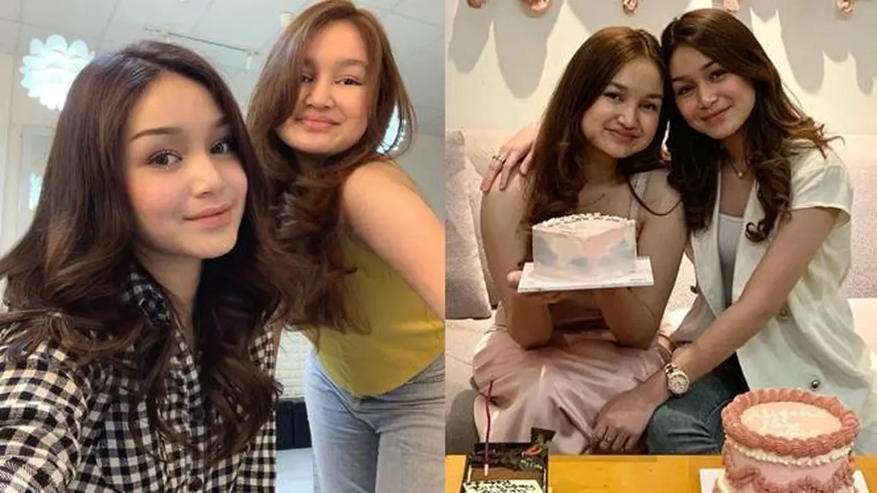 Parasnya Mirip, Ini 7 Potret Icha Nabilah dengan Adiknya yang Tak Kalah Memesona