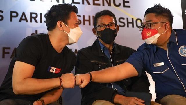 Ariel NOAH Ditunjuk Sandiaga Uno Jadi Dewan Pembina Gekrafs, Ini 6 Potretnya