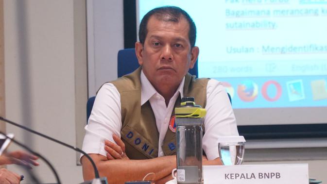 Kepala Badan Nasional Penanggulangan Bencana (BNPB) Doni Monardo. (Liputan6.com/Huyogo Simbolon)