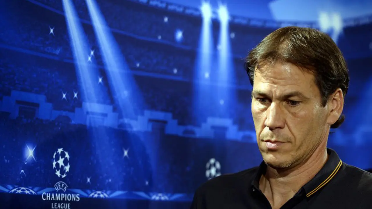 Pelatih AS Roma Rudi Garcia