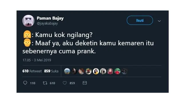Curhatan Netizen Soal 'Kamu Kok Ngilang' Ini Berujung Bikin Emosi