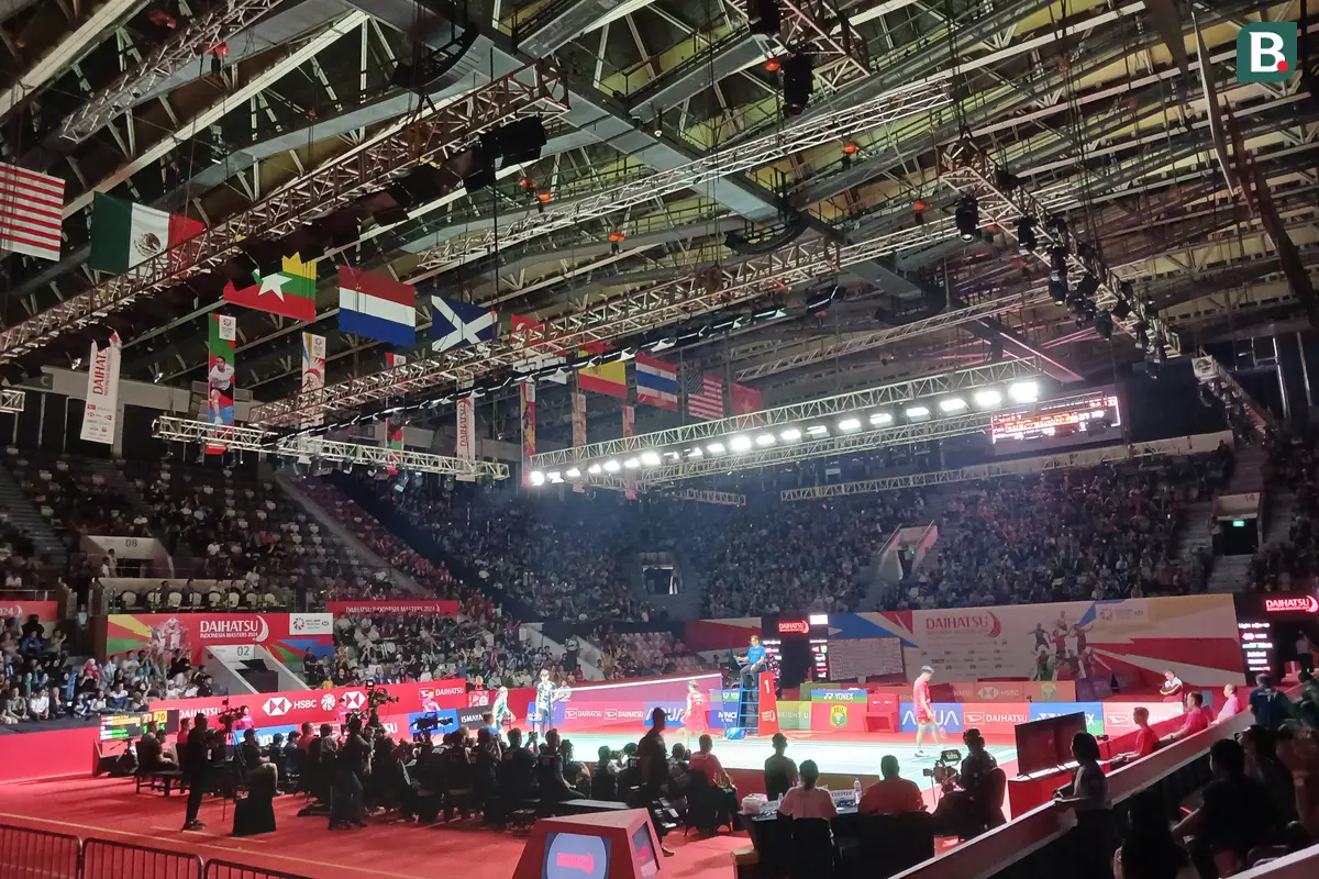 Semifinal Indonesia Masters 2024 di Istora Gelora Bung Karno, Jakarta
