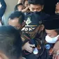 Terdakwa kasus pemerkosaan 12 santriwati di Bandung Herry Wirawan dituntut hukuman mati. (Liputan6.com/ Huyogo Simbolon)