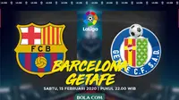 La Liga - Barcelona Vs Getafe (Bola.com/Adreanus Titus)