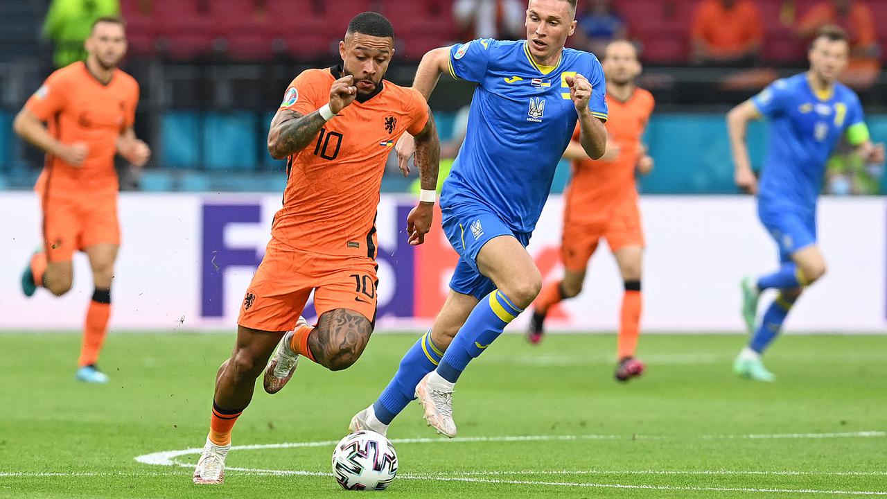 Foto Piala Eropa: Drama Lima Gol, Belanda Akhirnya Memenangkan Duel Sengit Melawan Ukraina pada Laga Grup C Euro 2020