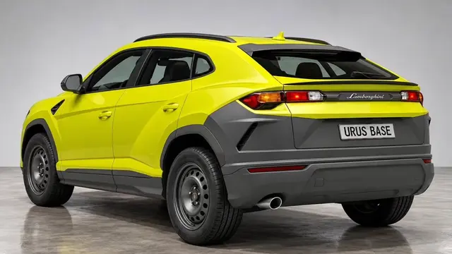 Tampilan Belakang Urus SE Performante Versi "Kaleng"