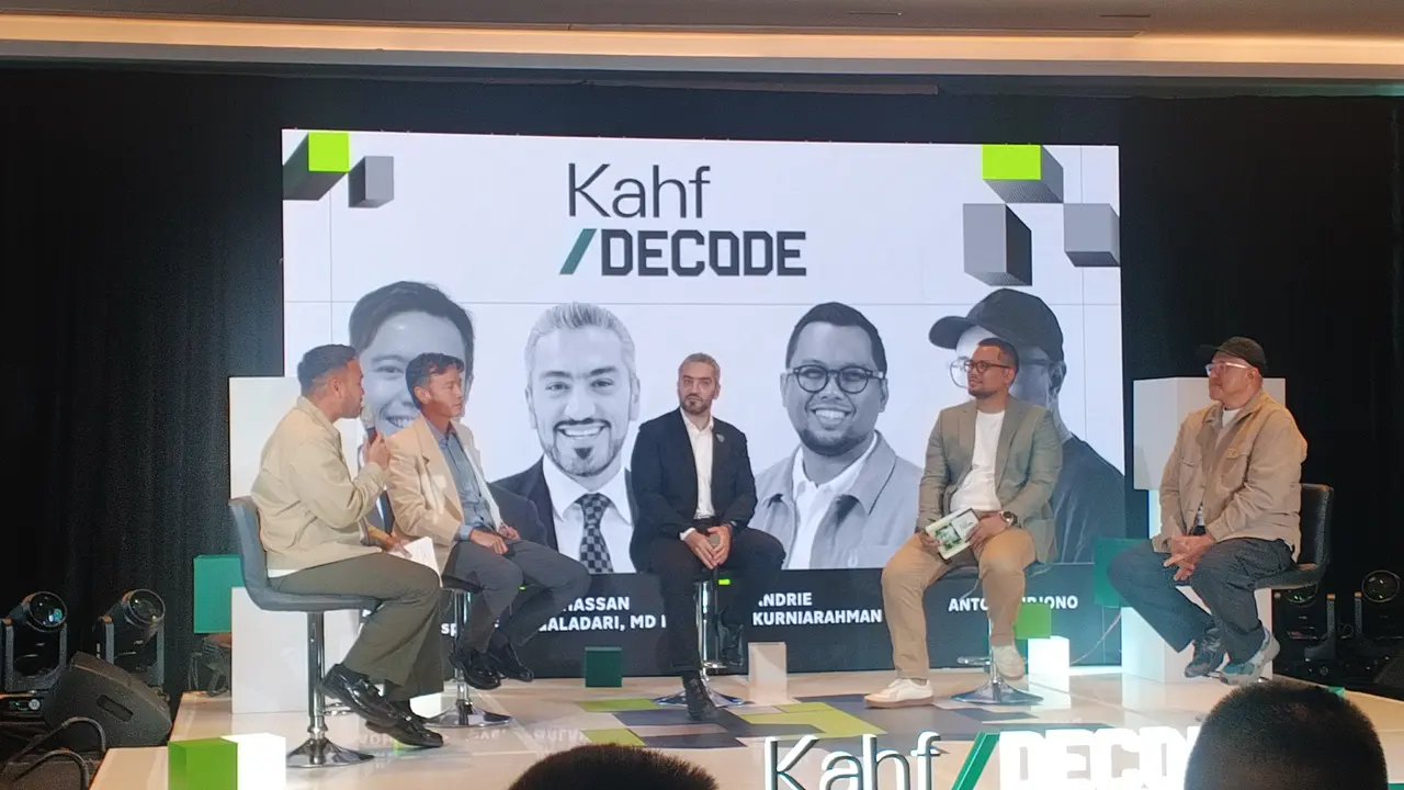 Konferensi pers Kahf Decode di Jakarta, Rabu 26/11/2025 (dok. Liputan6.com/faqih nuriman)