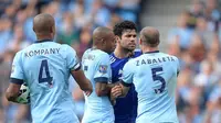 Bek ManCity: Diego Costa Harusnya Diusir Wasit!