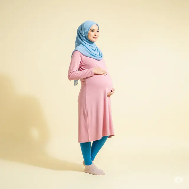 10 Outfit Ibu Hamil Hijab Populer 2025: Paduan Gaya Modern dan Nyaman