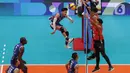 Kedua tim terlibat saling kejar angka. (Liputan6.com/Helmi Fithriansyah)