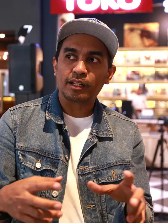 Glenn Fredly. (IDeki Prayoga/Fimela.com)