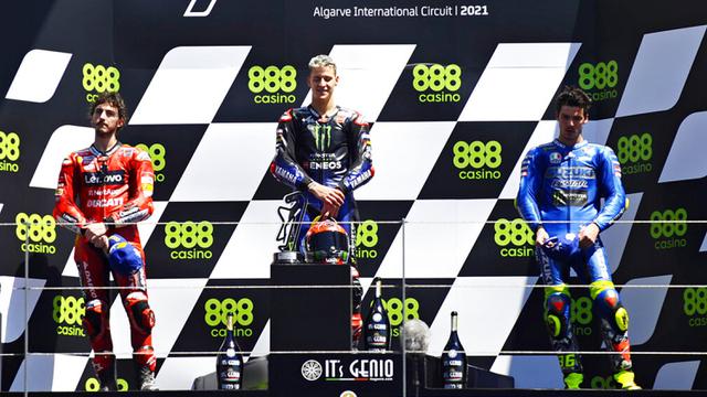 FOTO: Juara MotoGP Portugal, Fabio Quartararo Puncaki Klasemen Sementara