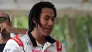 Sean Gelael yang merupakan juara nasional 2021 dan sempat memenangi salah satu dari dua putaran Reli Danau Toba tahun lalu akan ditemani oleh co-driver asal Portugal, Hugo Magalhaes Ismael. (Team Jagonya Ayam)