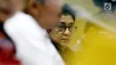 Menteri Kesehatan Nila Moeloek saat Rapat Dengar Pendapat (RPD) dengan Komisi IX DPR, di Kompleks Parlemen Senayan, Jakarta, Senin (27/8). (Liputan6.com/JohanTallo)