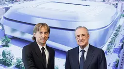 Melalui laman resmi mereka, Real Madrid mengumumkan keputusan Modric untuk bertahan di Bernabeu. (FOTO: instagram.com/realmadrid/)