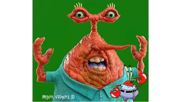 7 Hasil Ubahan Karakter Kartun jadi Ilustrasi Nyata Ini Justru Bikin Ngeri