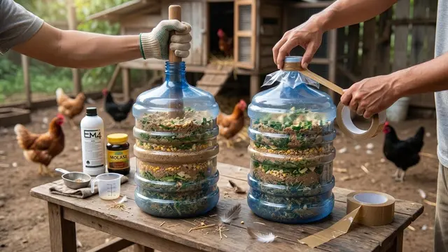 Cara Membuat Fermentasi Pakan Ayam