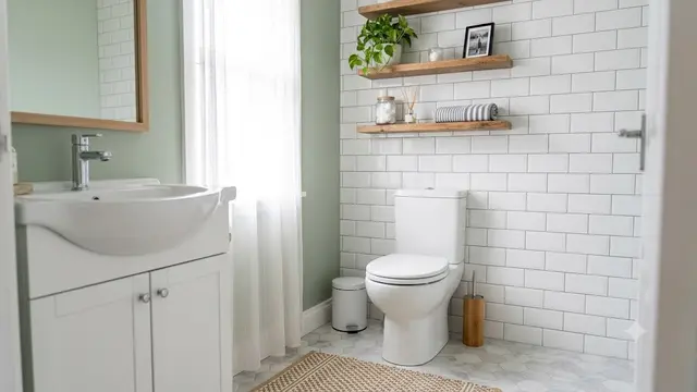Tips Mendekorasi Kamar Mandi yang Hemat Anggaran/AI Generated