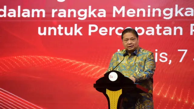 Menko Airlangga Hartarto. Foto dok. Kementerian Koordinator Bidang Perekonomian.