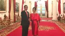Inul Daratista terlihat begitu bahagia dan bangga saat bertemu dengan Presiden Jokowi. (Foto: instagram.com/inul.d)