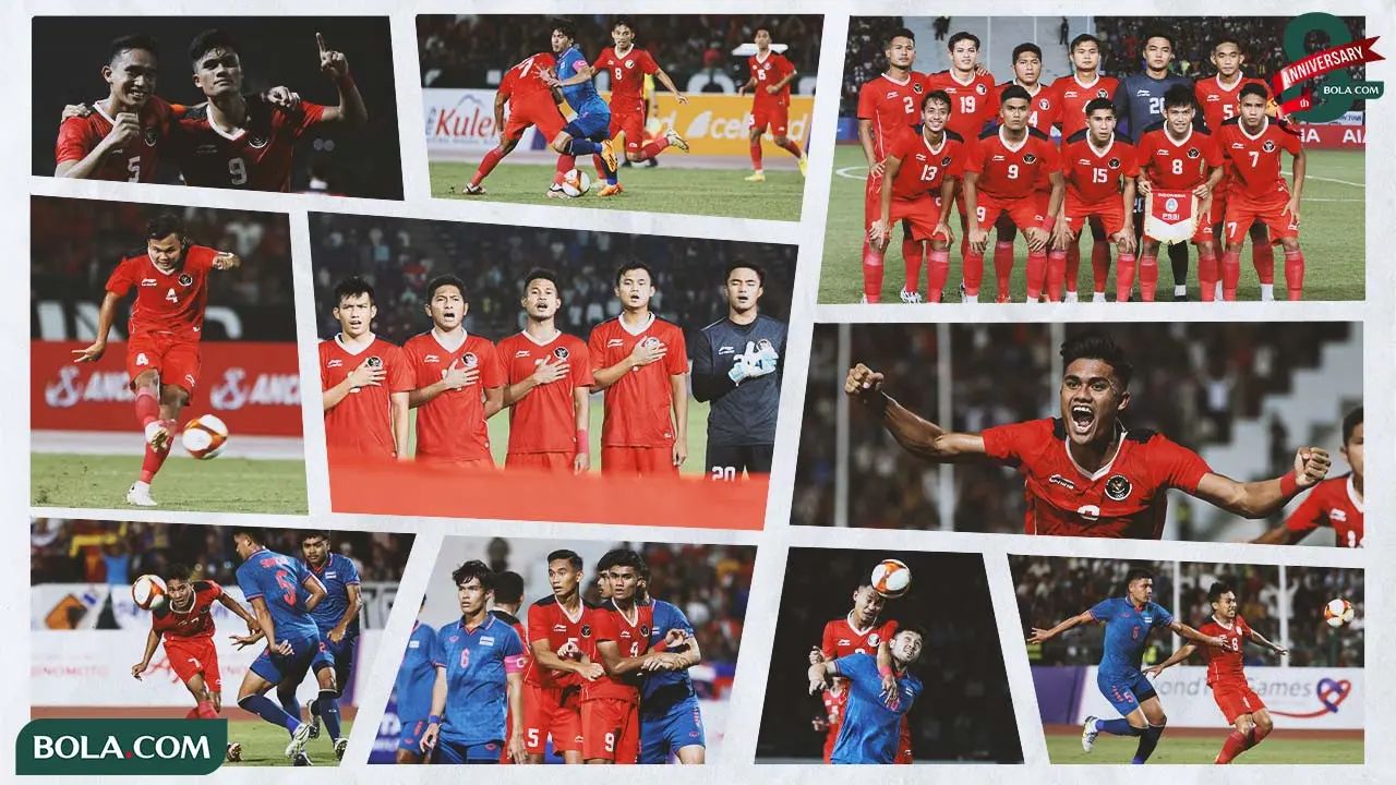 Kolase - Timnas Indonesia U-22 Vs Thailand di SEA Games 2023