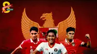 Timnas Indonesia U-22: Ramadhan Sananta, Marselino Ferdinan, Fajar Fathur Rahman (Bola.com/Erisa Febri)