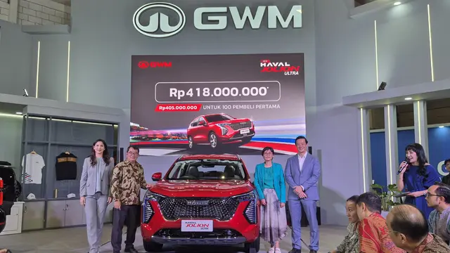 GWM Indonesia Resmi Luncurkan New Haval Jolion Ultra HEV di IIMS 2025