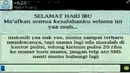 Mama sampai terharu (Tribuntimur.com)