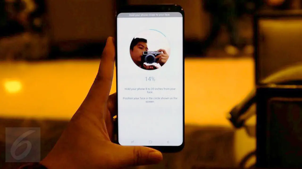 Samsung Galaxy S8 Face