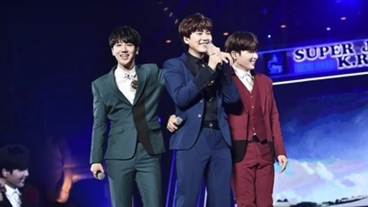 Trio Super Junior KRY Sukses Gelar Aksi di Jepang