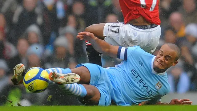 Foto: Menilik Kembali Pertemuan Terakhir Man City Vs MU di Piala FA 2011/2012, Setan Merah Menangkan Derbi Manchester